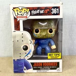 Funko POP Friday the 13th Jason Voorhees 361 Hot Topic Exclusive Horror Films